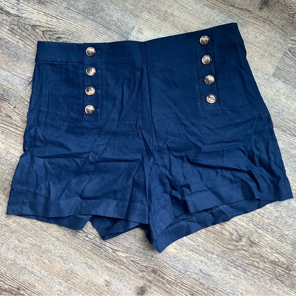 Loft size 12 shorts navy